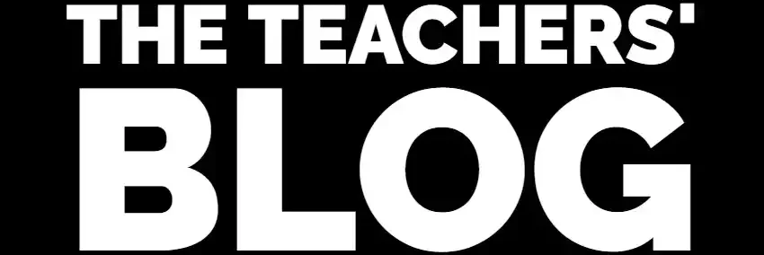 The Teachers' Blog Logo B&W