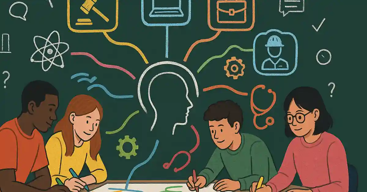 career exploration mind map