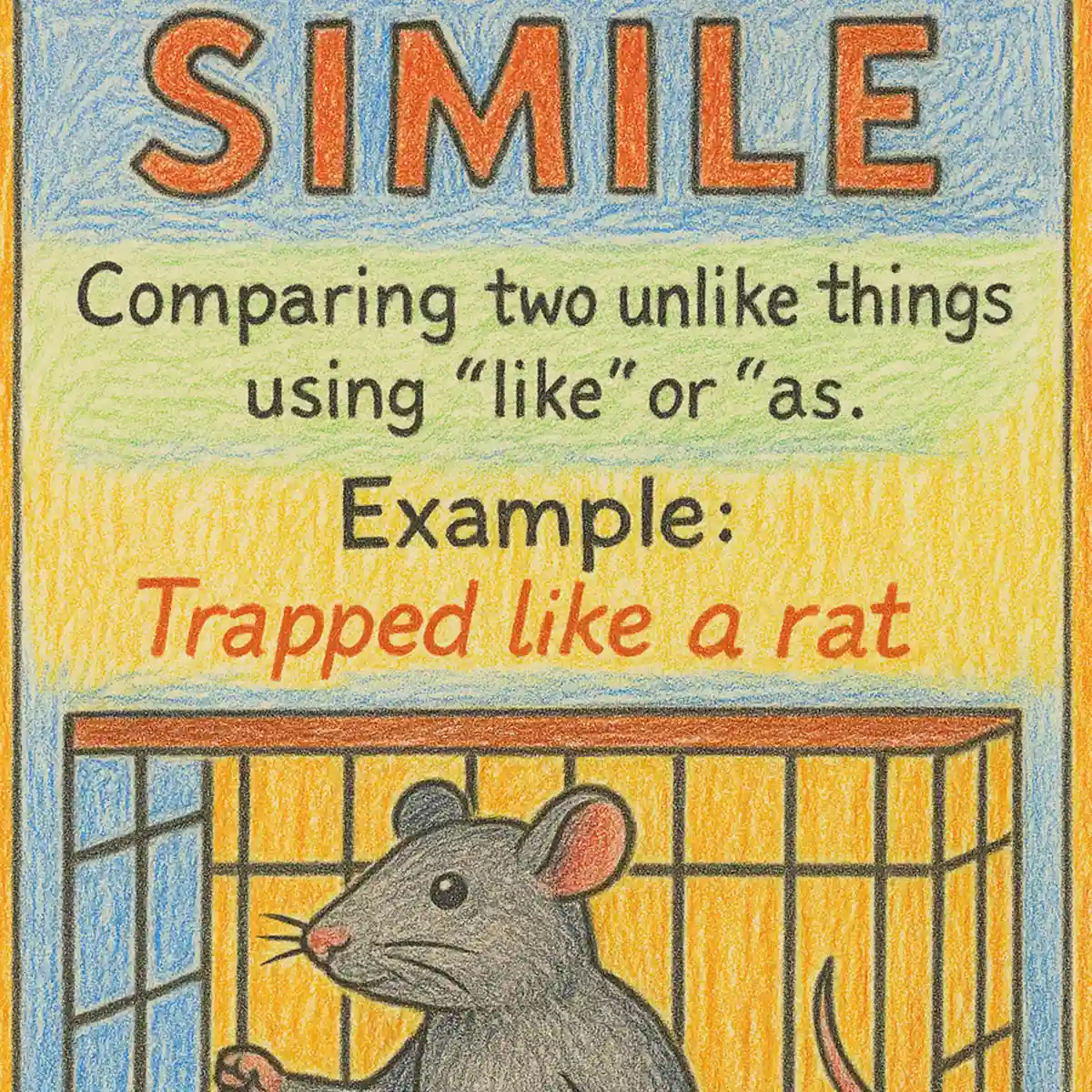 literary devices poster