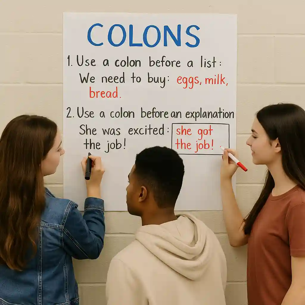 colons lesson plan