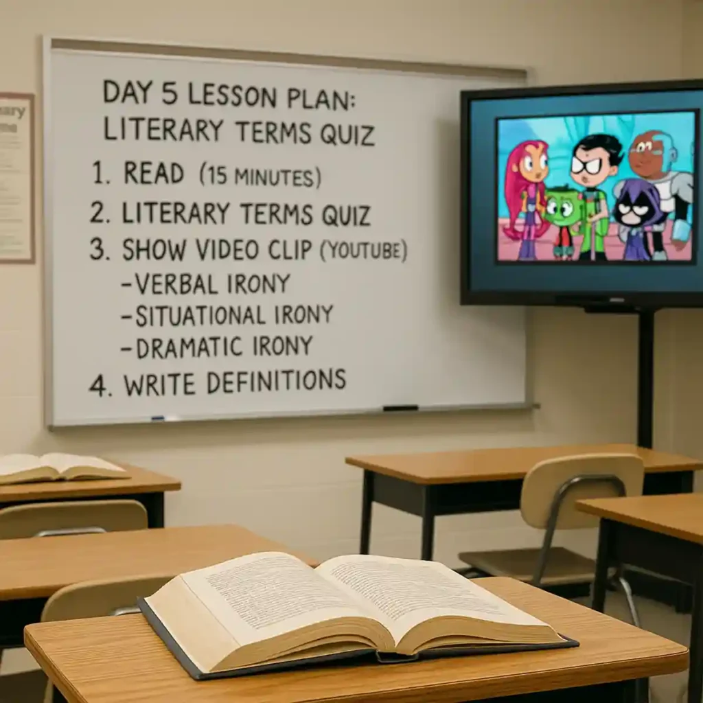 literary terms quiz