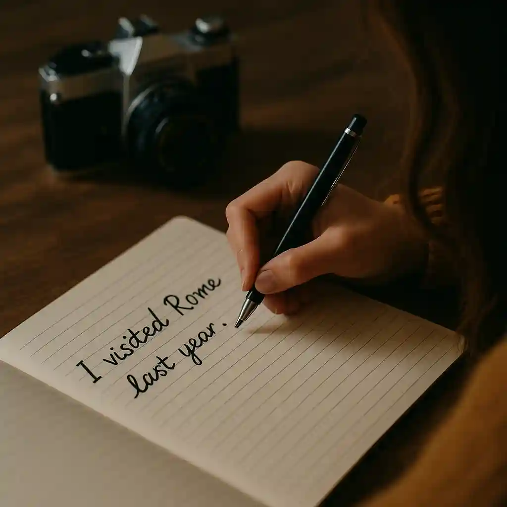 simple past tense