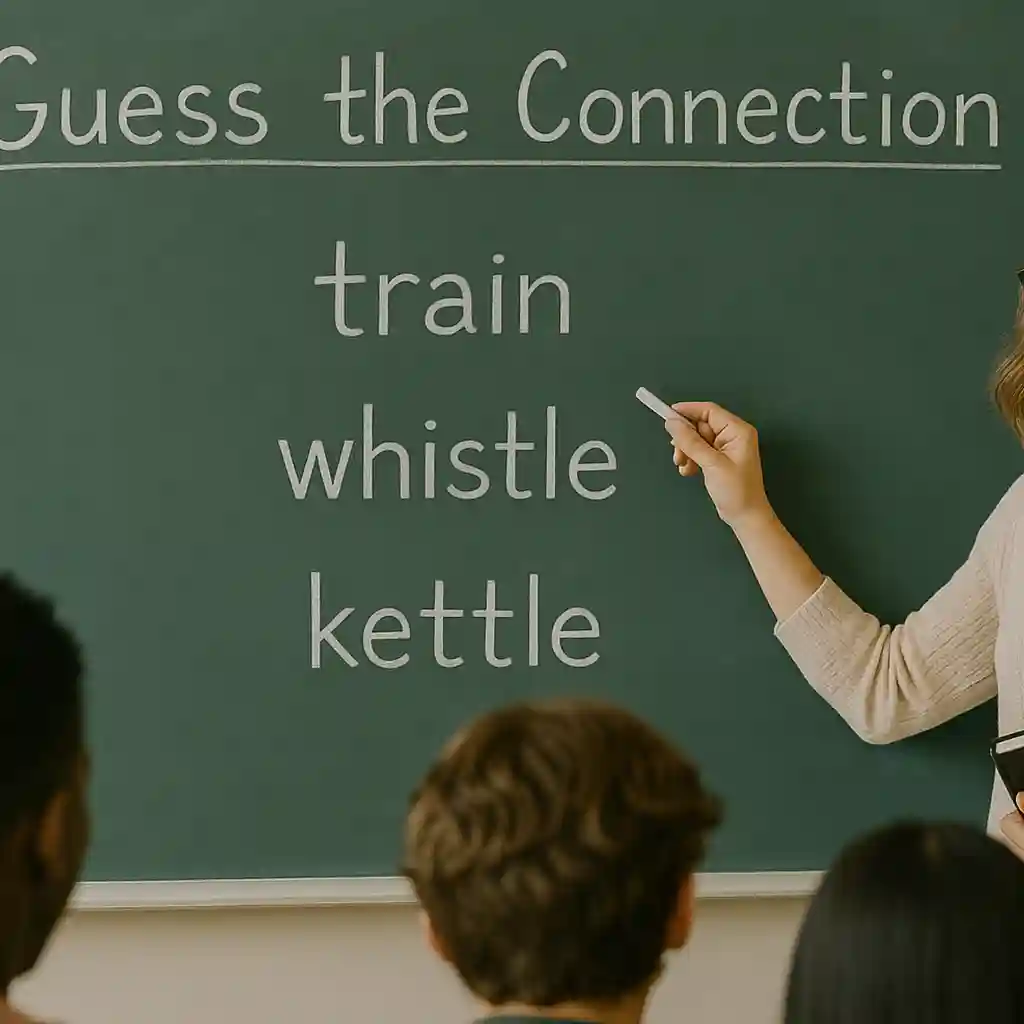 Guess the connection minds-on activity