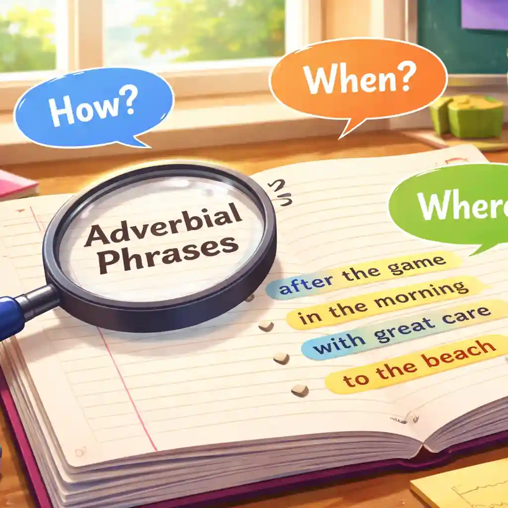 adverbial phrases