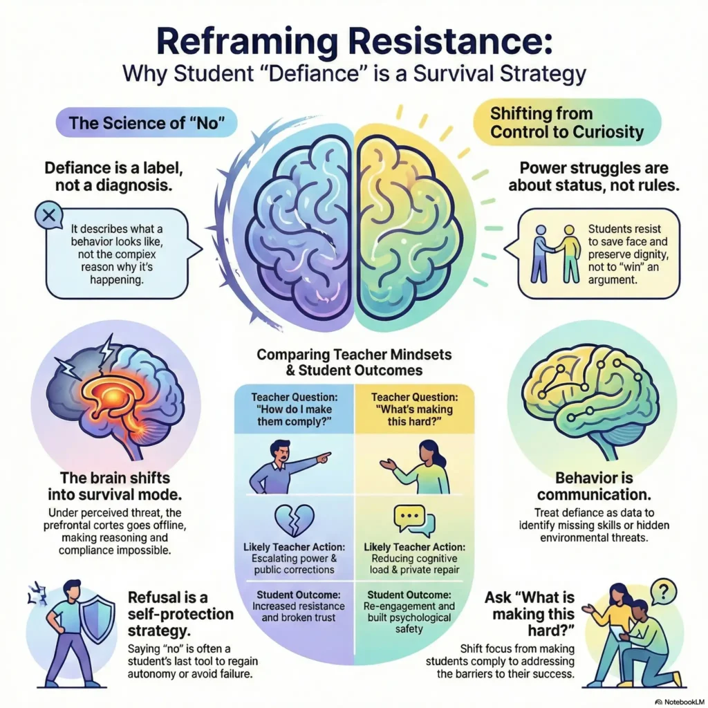 Student Defiance Infographic