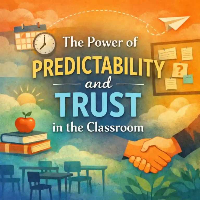 The Power of Predictability and Trust in the Classroom