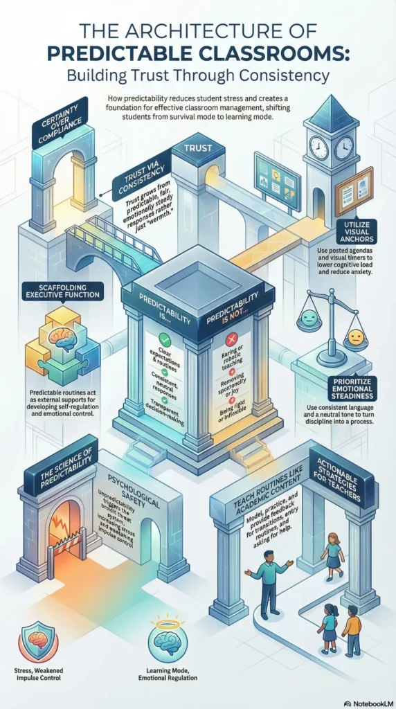 Predictable Classrooms Infographic