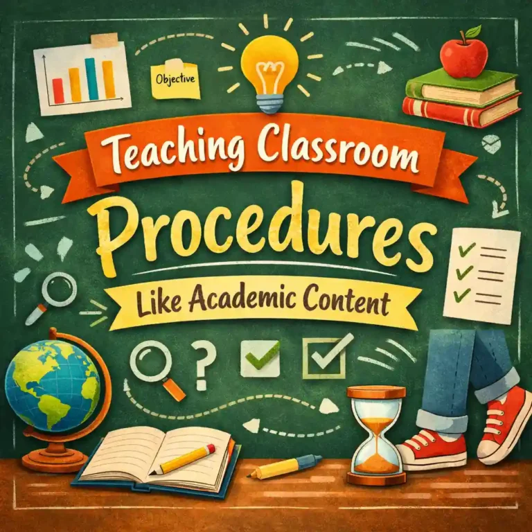 teaching classroom procedures