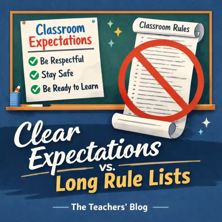 Clear classroom expectations