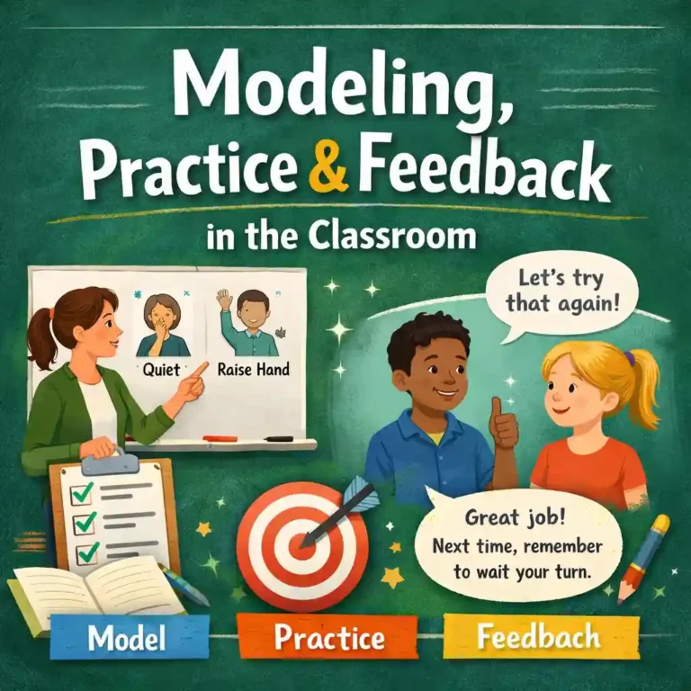 modeling practice and feedback in the classroom