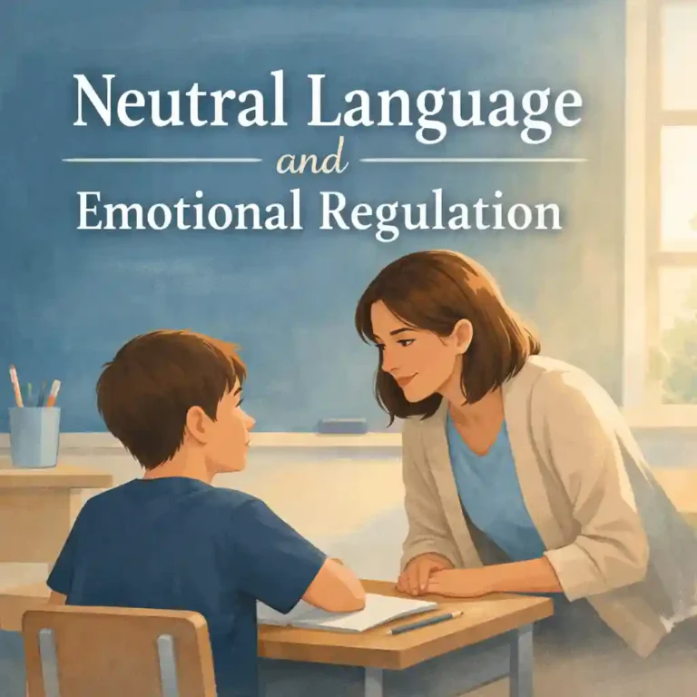 neutral language in the classroom