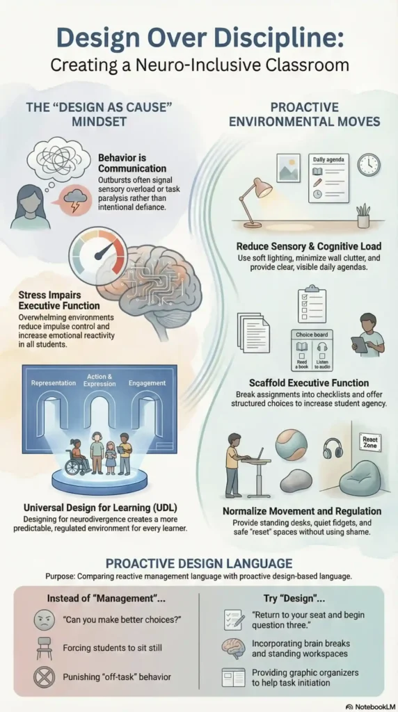 Supporting Neurodivergent Students Infographic