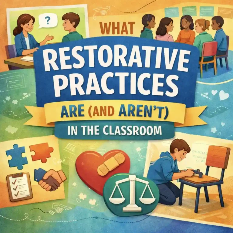 restorative practices in the classroom