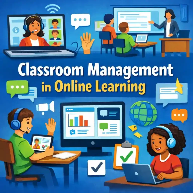 classroom management in online learning