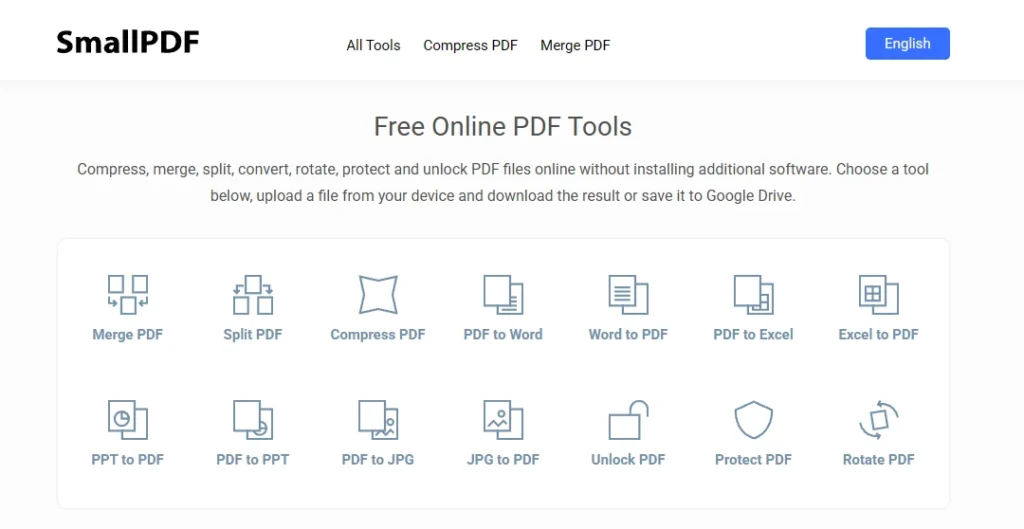 Online PDF Tools