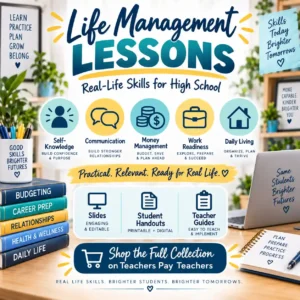 Life Management Lessons on TPT