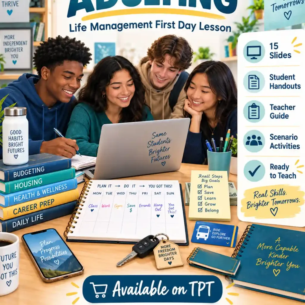 Life Management No prep lesson