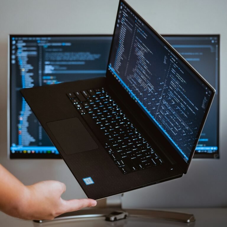 Computer technology representing online security and internet safety