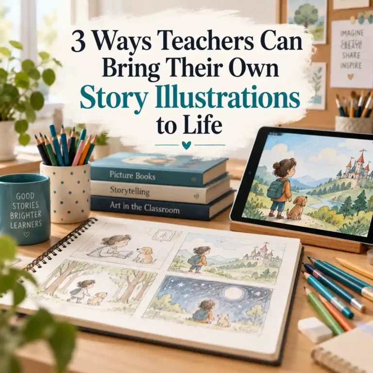 teachers owned story illustrations